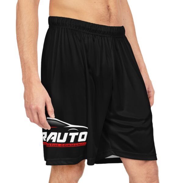 Men's Basketball Shorts - Auto Community & Crew Design - Perfect for Sports and Casual Wear