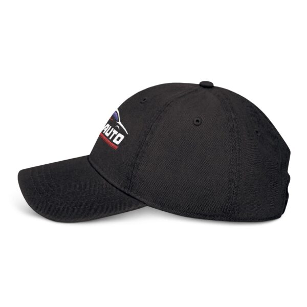 Embroidered Denim Hat - cre8auto Racing Cap