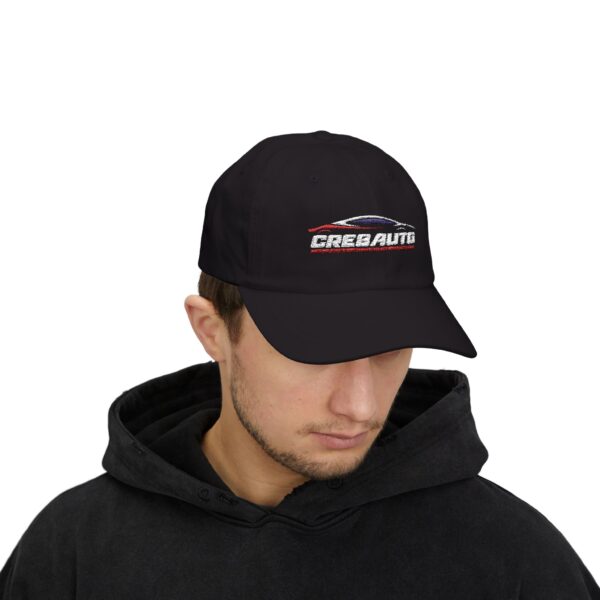Classic Dad Cap - cre8auto Emblem Hat for Car Enthusiasts